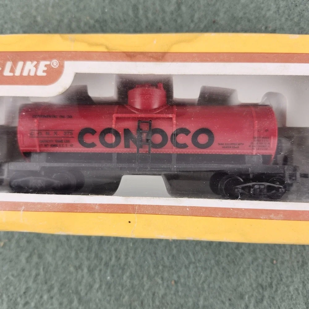 NEW Life Like HO Scale Conoco Single Dome Tanker Tank‎ Car CONX 275 Train